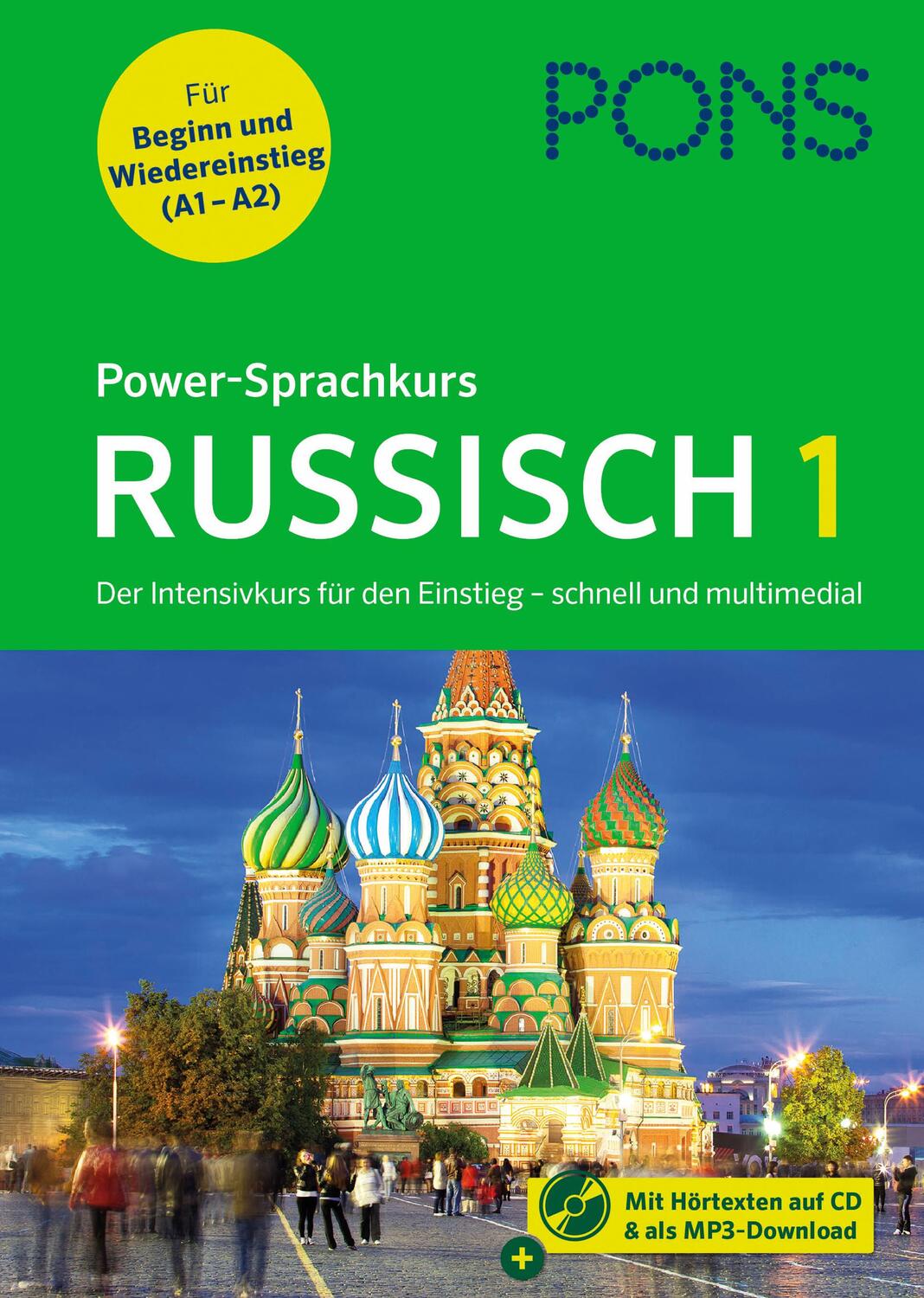Cover: 9783125624597 | PONS Power-Sprachkurs Russisch 1 | Taschenbuch | PONS Power-Sprachkurs