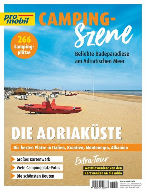 Cover: 9783613321021 | pro mobil Camping Szene 01/2023 | Adria Küste | Taschenbuch | 122 S.