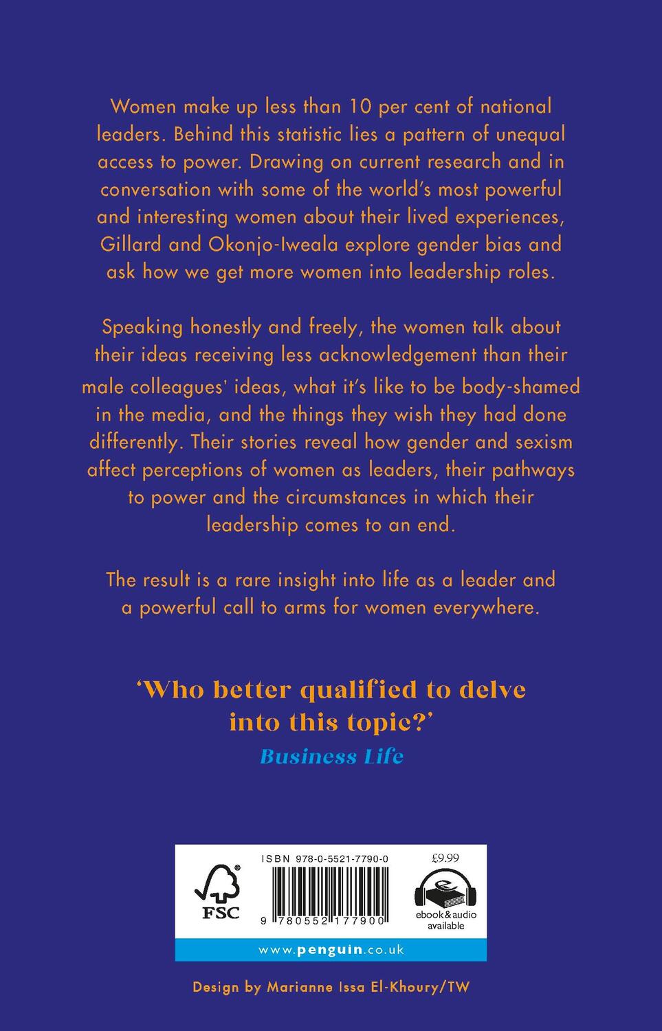 Rückseite: 9780552177900 | Women and Leadership | Julia Gillard (u. a.) | Taschenbuch | Englisch