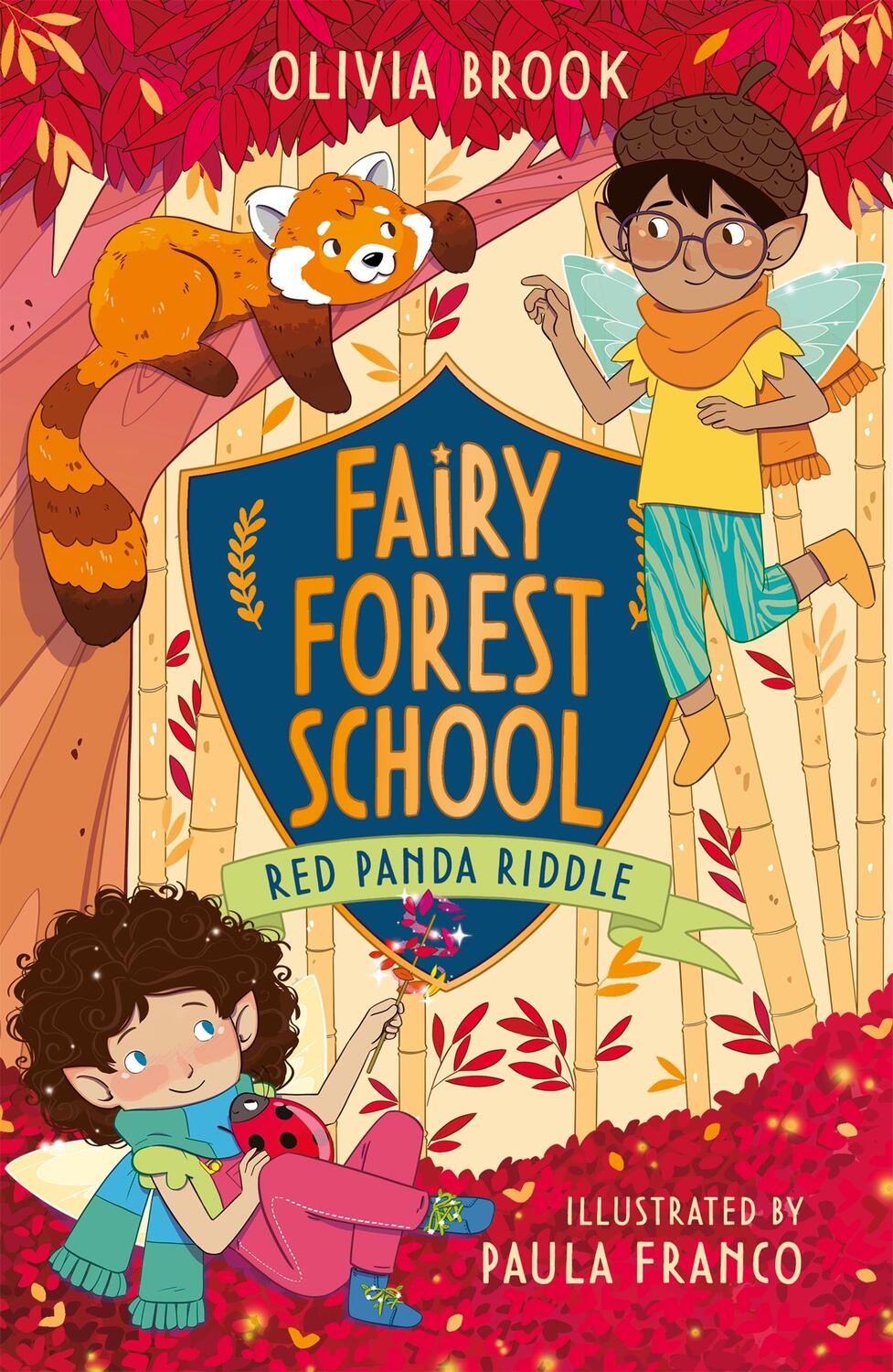Cover: 9781408368114 | Fairy Forest School: Red Panda Riddle | Book 5 | Olivia Brook | Buch