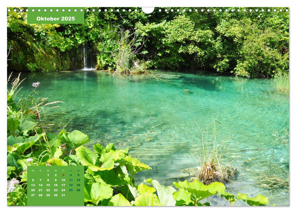 Bild: 9783435113620 | Erlebe mit mir die Wasserwelt der Plitvicer Seen (Wandkalender 2025...