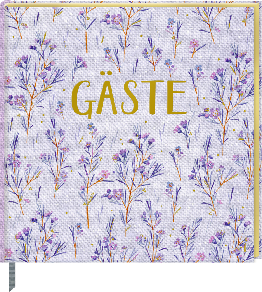 Cover: 4050003724515 | Gästebuch | Gäste - All about purple | Buch | 64 S. | Deutsch | 2022