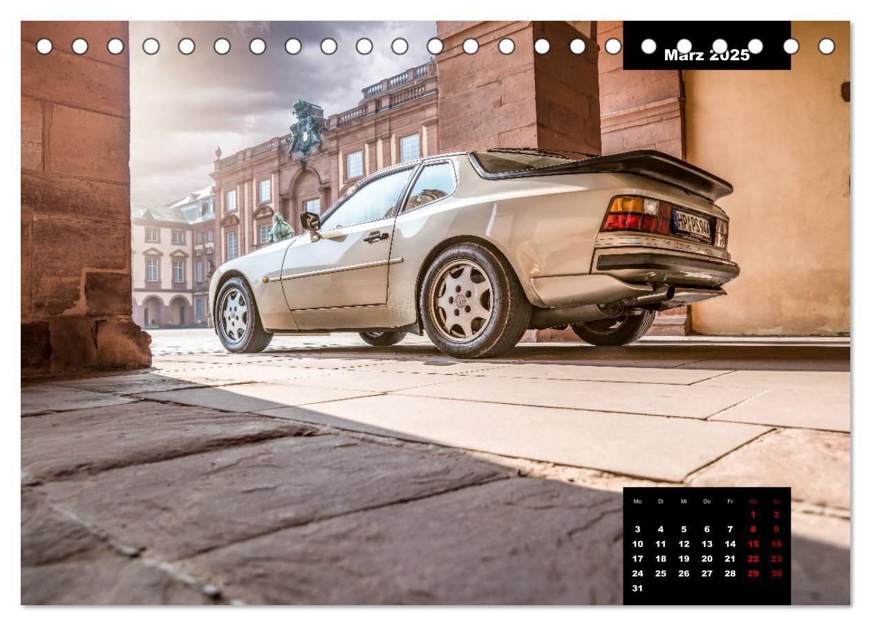 Bild: 9783435266364 | ´89 Porsche 944 S2 (Tischkalender 2025 DIN A5 quer), CALVENDO...