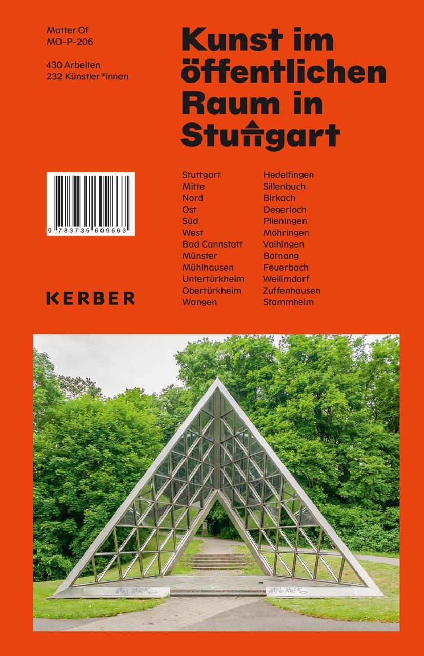 Cover: 9783735609663 | Kunst im öffentlichen Raum in Stuttgart - Aktualisierte Neuauflage