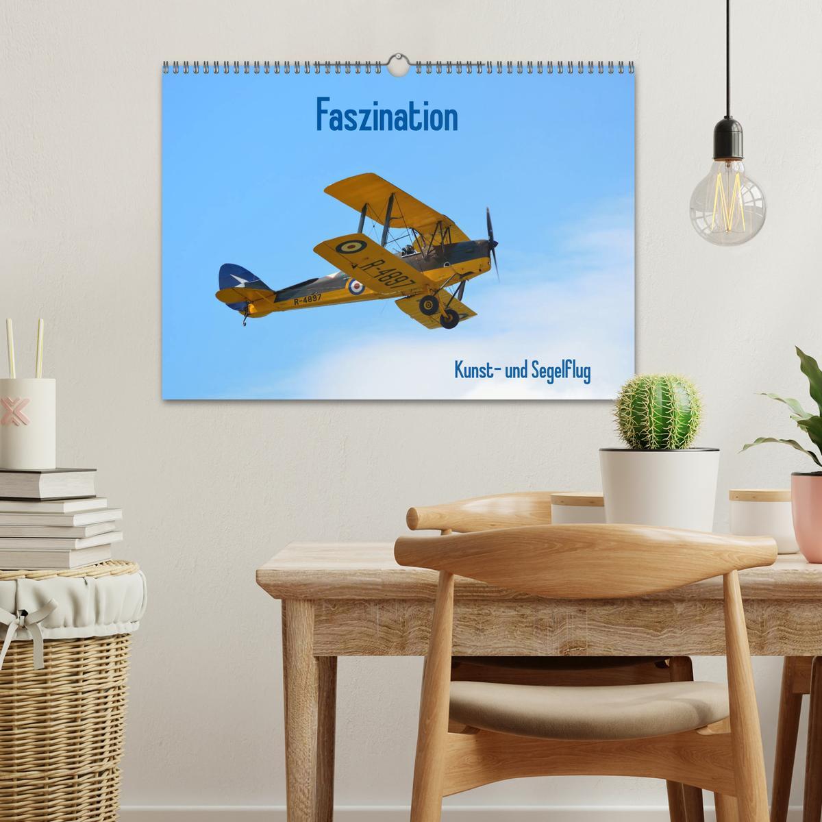 Bild: 9783435386413 | Faszination Kunst- und Segelflug (Wandkalender 2025 DIN A3 quer),...