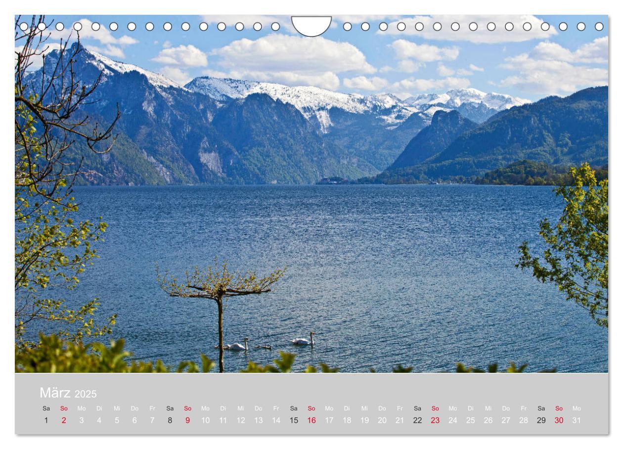 Bild: 9783435399475 | Am schönen Traunsee im Salzkammergut (Wandkalender 2025 DIN A4...