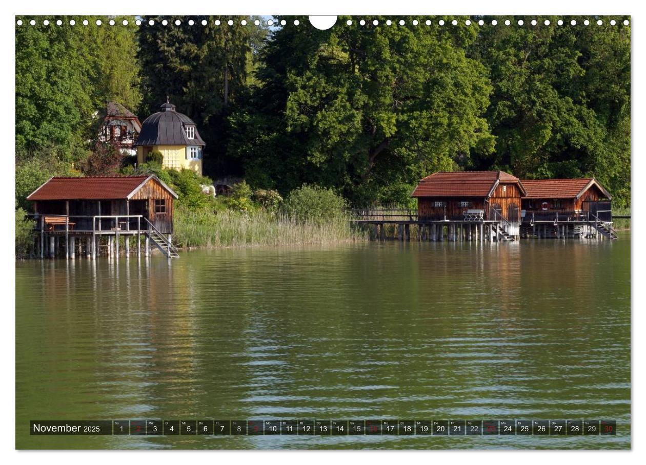 Bild: 9783435705573 | Seestärke - Der Ammersee (Wandkalender 2025 DIN A3 quer), CALVENDO...