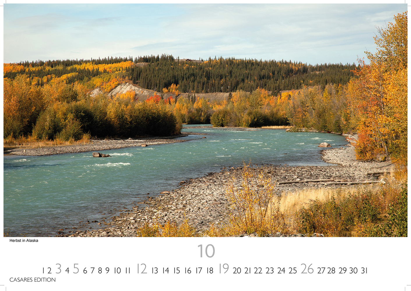 Bild: 9781835242865 | Alaska 2025 L 35x50cm | Kalender | 14 S. | Deutsch | 2025