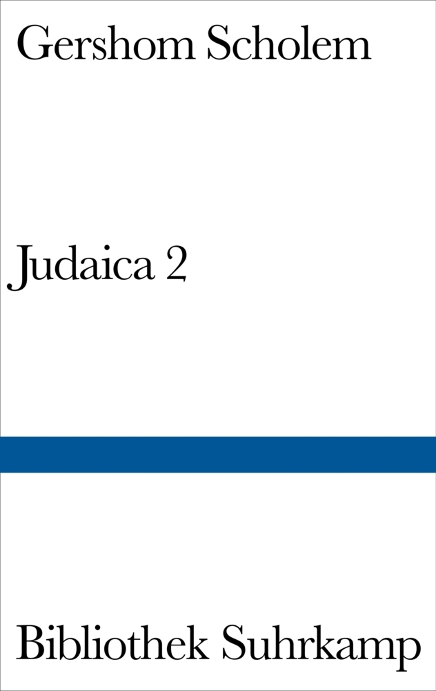 Cover: 9783518012635 | Judaica. Tl.2 | Gershom Scholem | Buch | Deutsch | Suhrkamp