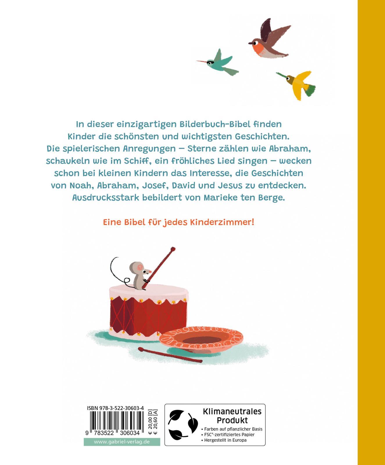 Rückseite: 9783522306034 | Die Kinderbibel | Ein großes Bibel-Bilderbuch für Kinder ab 3 Jahren