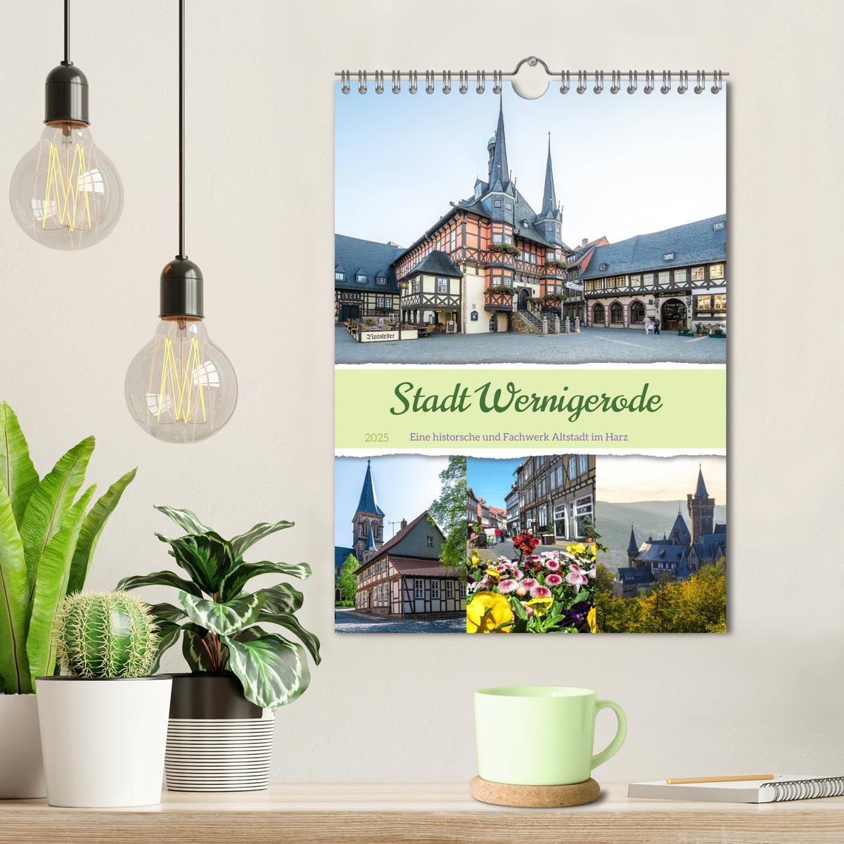 Bild: 9783435884025 | Stadt Wernigerode (Wandkalender 2025 DIN A4 hoch), CALVENDO...