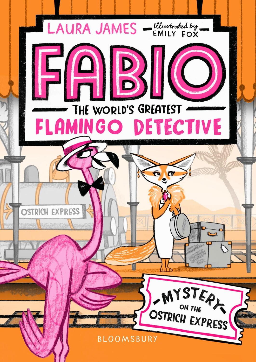 Cover: 9781408889343 | Fabio The World's Greatest Flamingo Detective: Mystery on the...