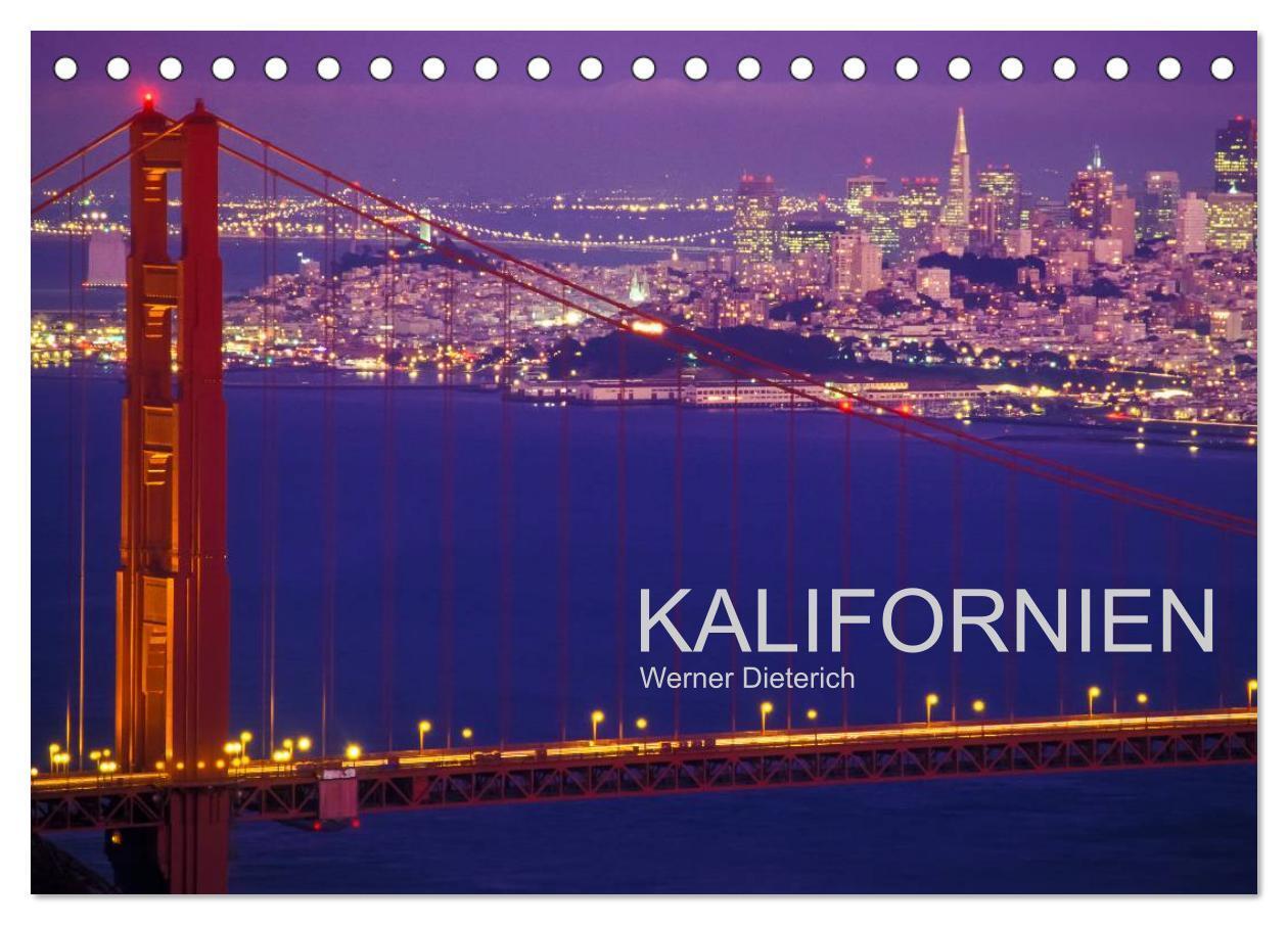 Cover: 9783675586932 | KALIFORNIEN (Tischkalender 2024 DIN A5 quer), CALVENDO Monatskalender