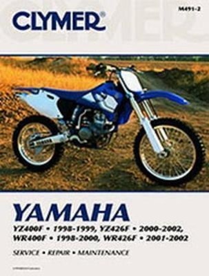 Cover: 9780892879137 | Yamaha YZ400F, YZ426F, WR400F &amp; WR426F Motorcycle (1998-2002)...
