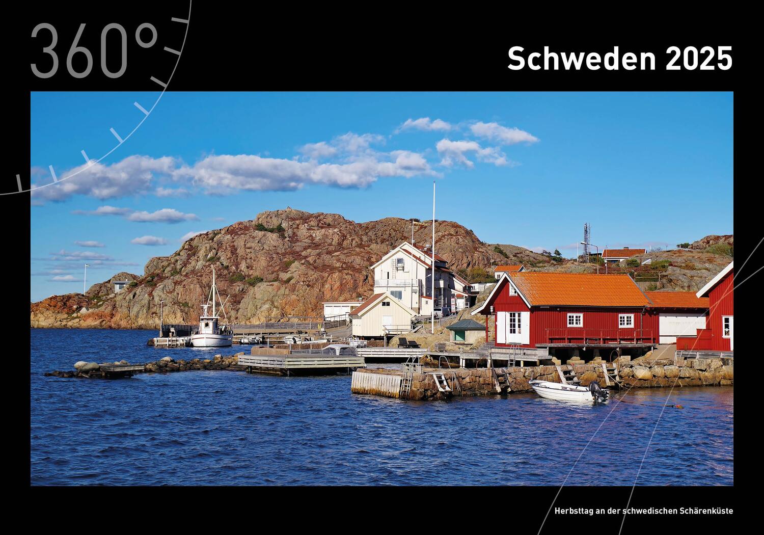 Cover: 9783968555355 | 360° Schweden Premiumkalender 2025 | Reinhard Pantke | Kalender | 2025