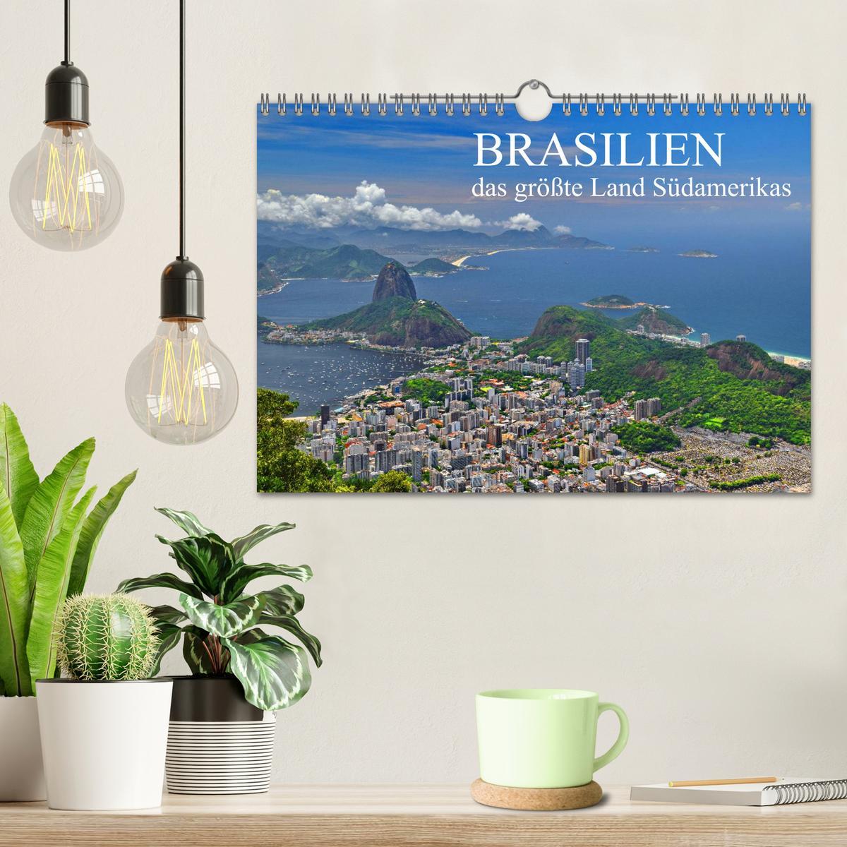 Bild: 9783435471843 | Brasilien - das größte Land Südamerikas (Wandkalender 2025 DIN A4...