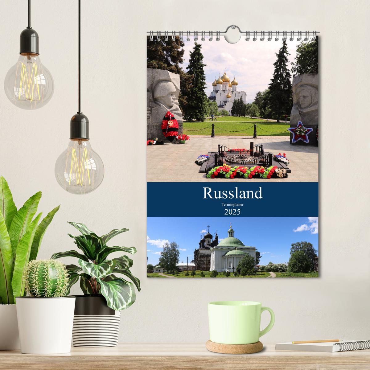 Bild: 9783435909513 | Russland - Terminplaner (Wandkalender 2025 DIN A4 hoch), CALVENDO...