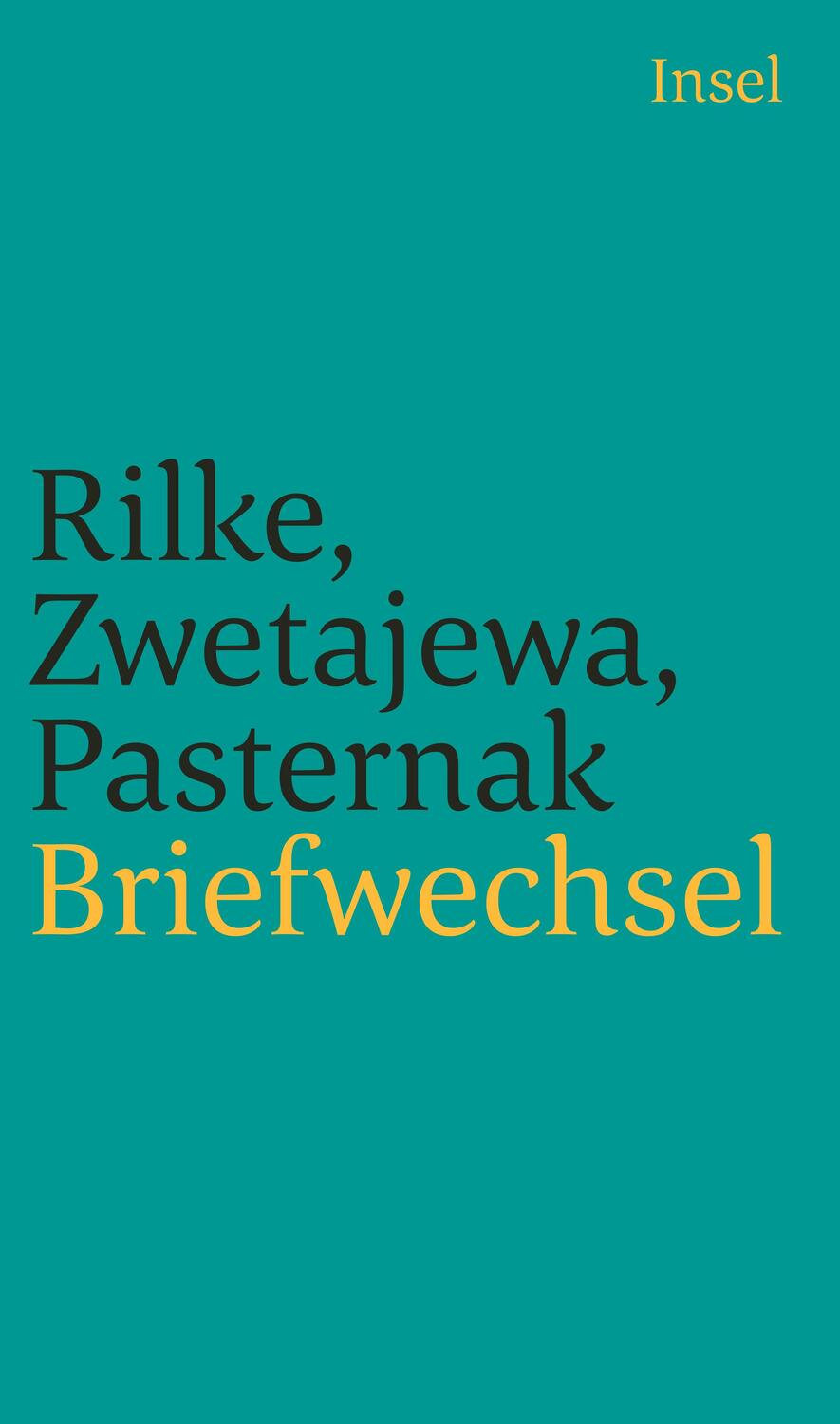 Cover: 9783458241324 | Briefwechsel | Boris Pasternak (u. a.) | Taschenbuch | 316 S. | 2018