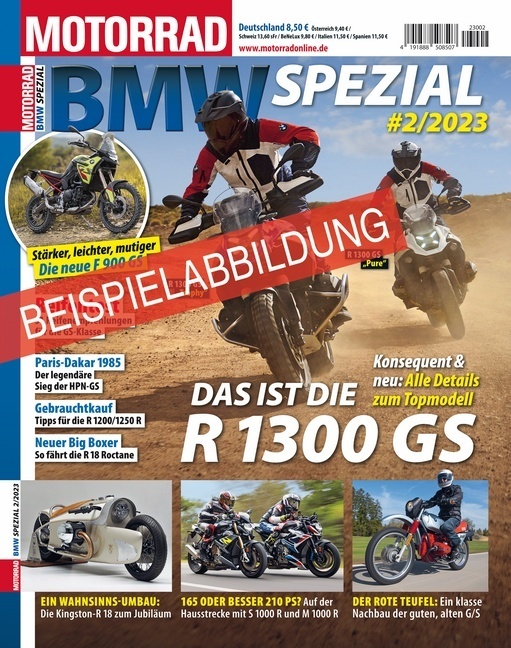 Cover: 9783613321854 | Motorrad BMW Spezial - 02/2024 | Taschenbuch | 130 S. | Deutsch | 2024