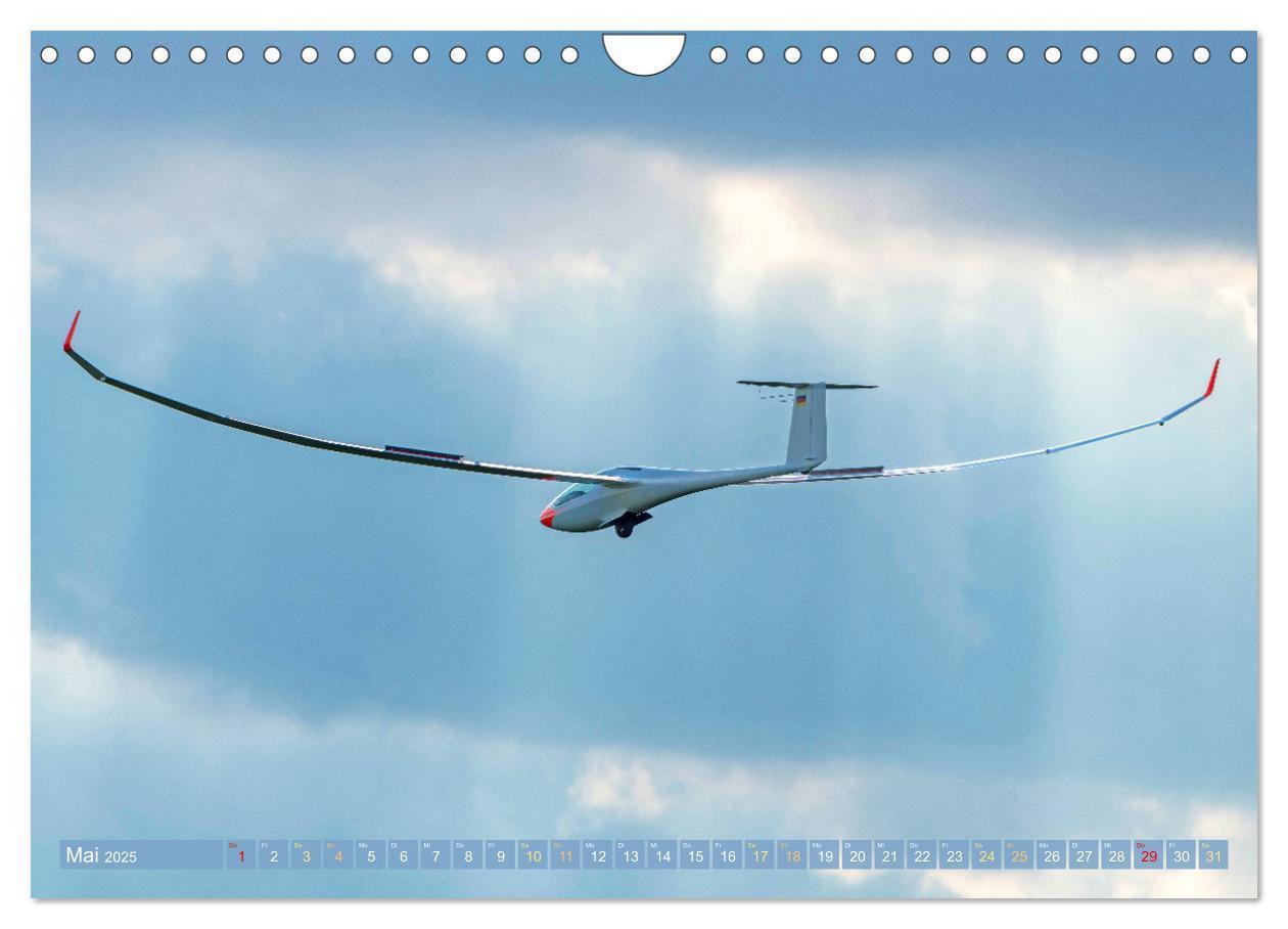 Bild: 9783383850851 | Meister in der Schwebe: Segelflugzeuge (Wandkalender 2025 DIN A4...