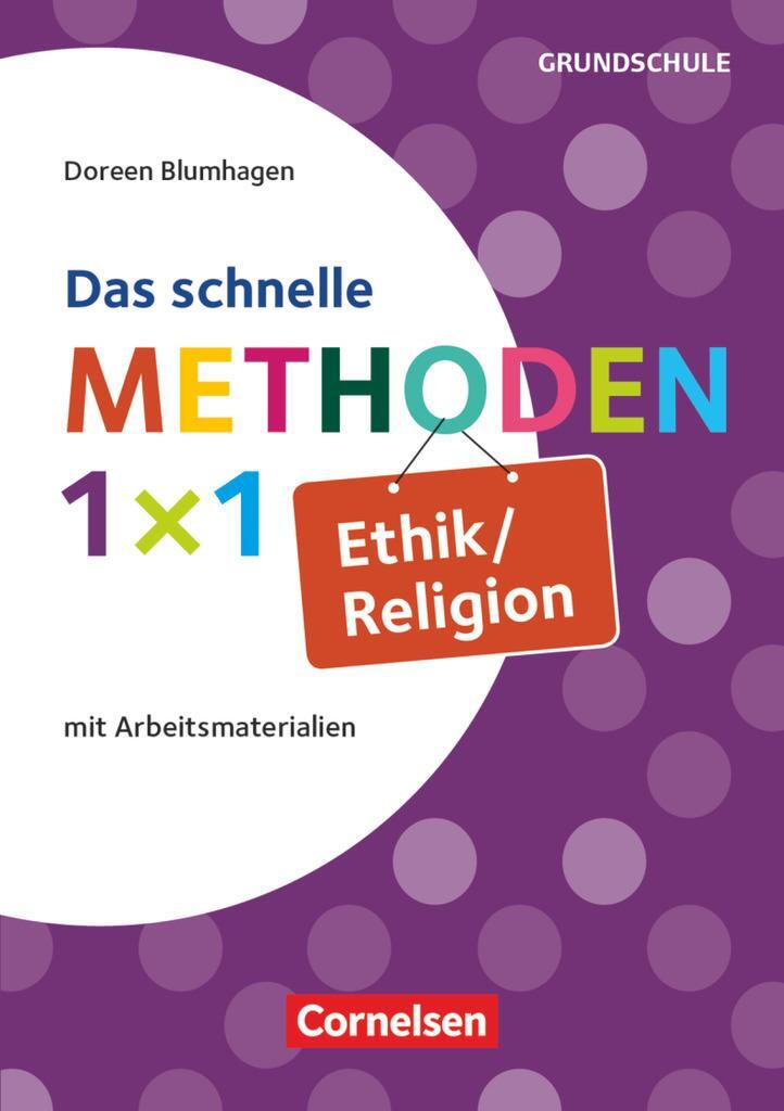 Cover: 9783589039500 | Fachmethoden Grundschule: Das schnelle Methoden 1x1 Ethik/Religion