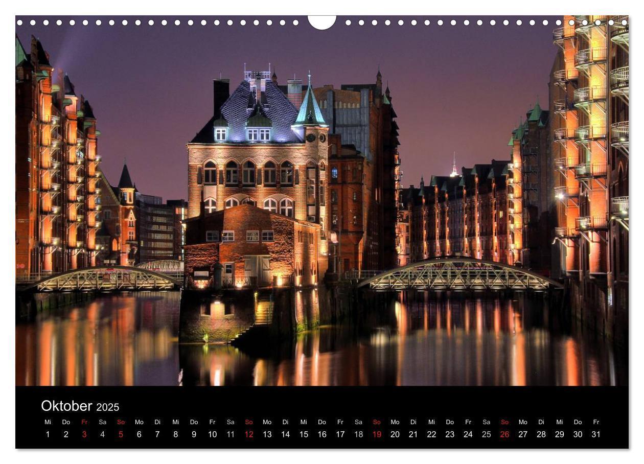 Bild: 9783435759613 | Hamburg (Wandkalender 2025 DIN A3 quer), CALVENDO Monatskalender