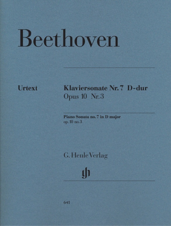 Cover: 9790201806419 | Ludwig van Beethoven - Klaviersonate Nr. 7 D-dur op. 10 Nr. 3 | Buch