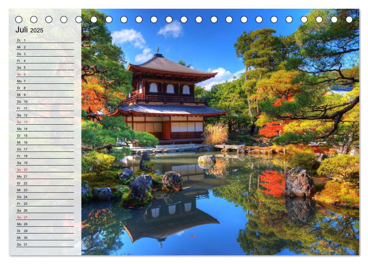 Bild: 9783435623143 | Japan. Im Land der aufgehenden Sonne (Tischkalender 2025 DIN A5...