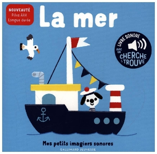 Cover: 9782075162173 | La Mer | Des Sons à Ecouter, des Images à Regarder | Marion Billet