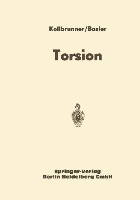 Cover: 9783662281406 | Torsion | Konrad Basler (u. a.) | Taschenbuch | Paperback | Deutsch