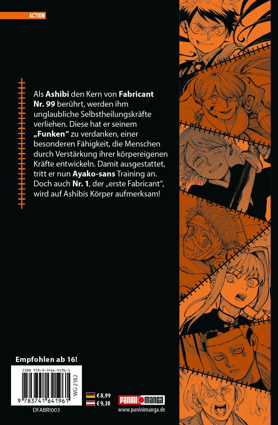 Rückseite: 9783741641961 | Fabricant 100 03 | Daisuke Enoshima | Taschenbuch | 184 S. | Deutsch