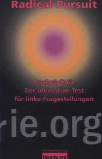 Cover: 9783896576828 | Radical Pursuit | Box | 62 S. | Deutsch | 2014 | Schmetterling Verlag