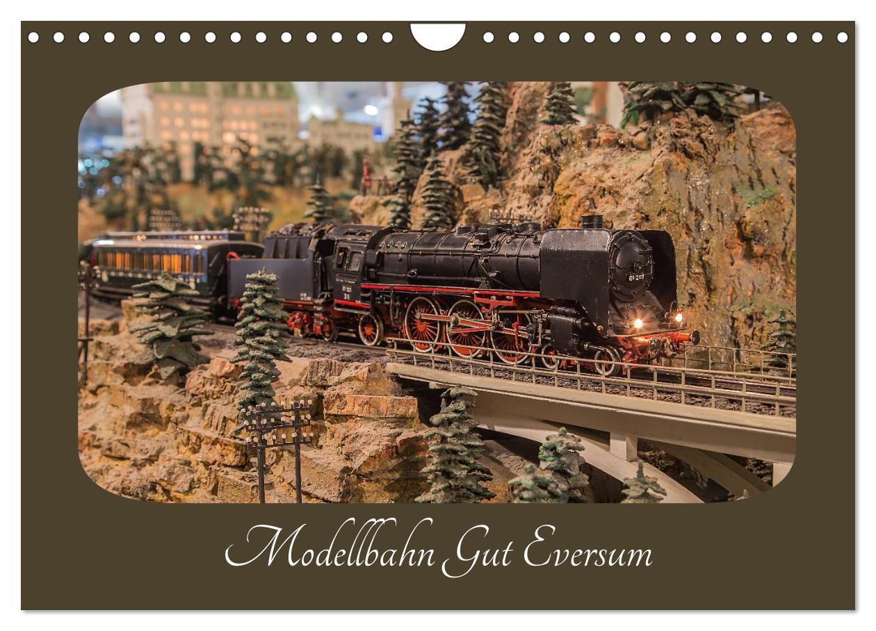 Cover: 9783435585182 | Modellbahn Gut Eversum (Wandkalender 2025 DIN A4 quer), CALVENDO...