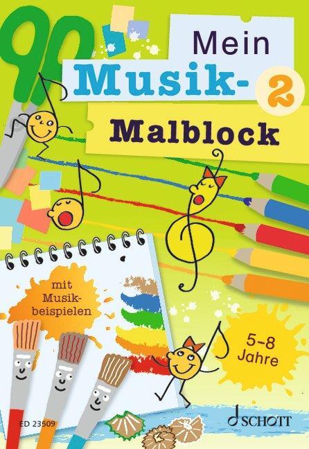 Cover: 9783795724153 | Mein Musik-Malblock 2 | Maren Blaschke | Taschenbuch | 80 S. | Deutsch