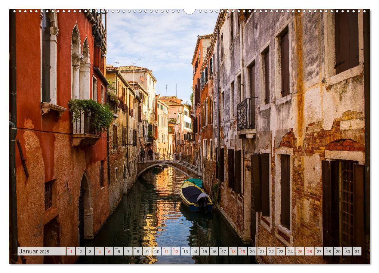 Bild: 9783435534289 | Wundervolles Venedig (Wandkalender 2025 DIN A2 quer), CALVENDO...