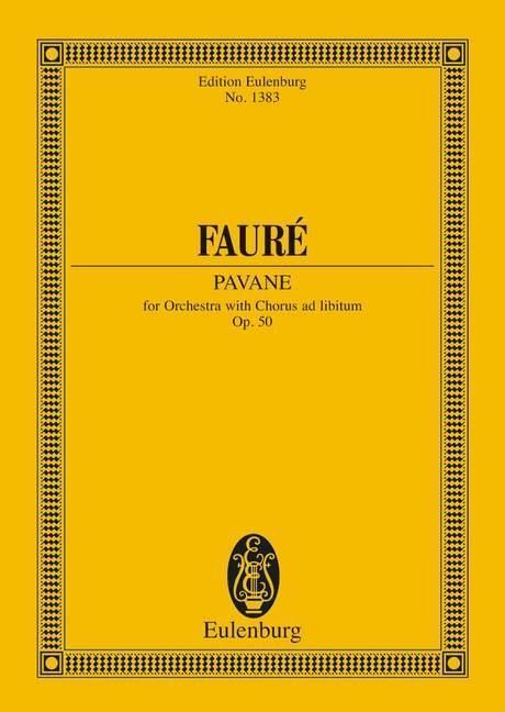 Cover: 9783795771300 | PAVANE OP 50 | Gabriel Fauré | Buch | 32 S. | Deutsch | 1979