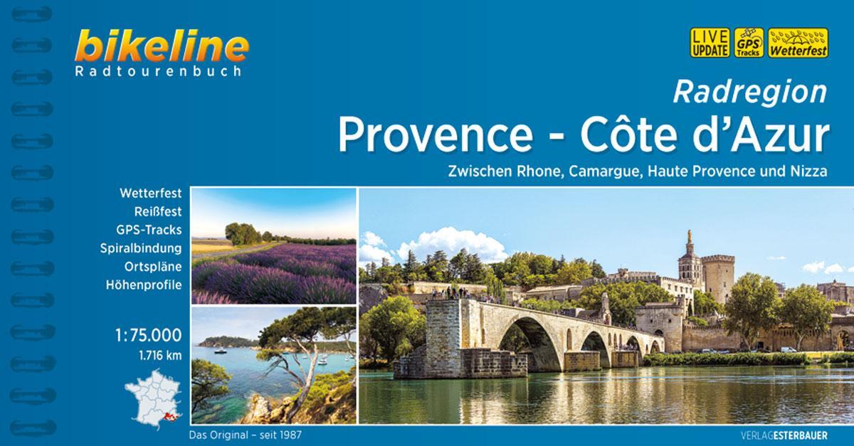 Cover: 9783850008044 | Radregion Provence - Côte d'Azur | Esterbauer Verlag | Taschenbuch