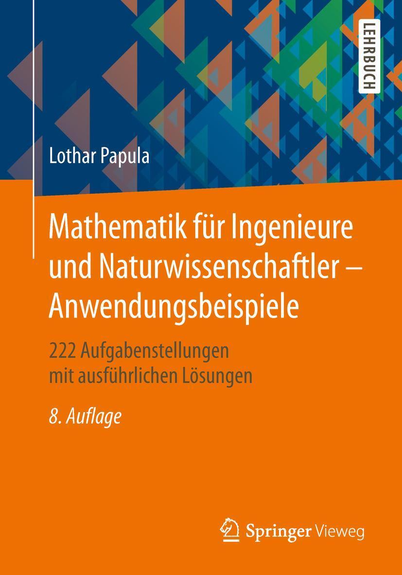 Cover: 9783658248819 | Mathematik für Ingenieure und Naturwissenschaftler -...