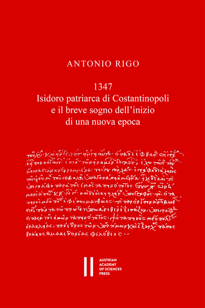 Cover: 9783700185482 | 1347.Isidoro patriarca di Constantinopoli e il breve sogno...