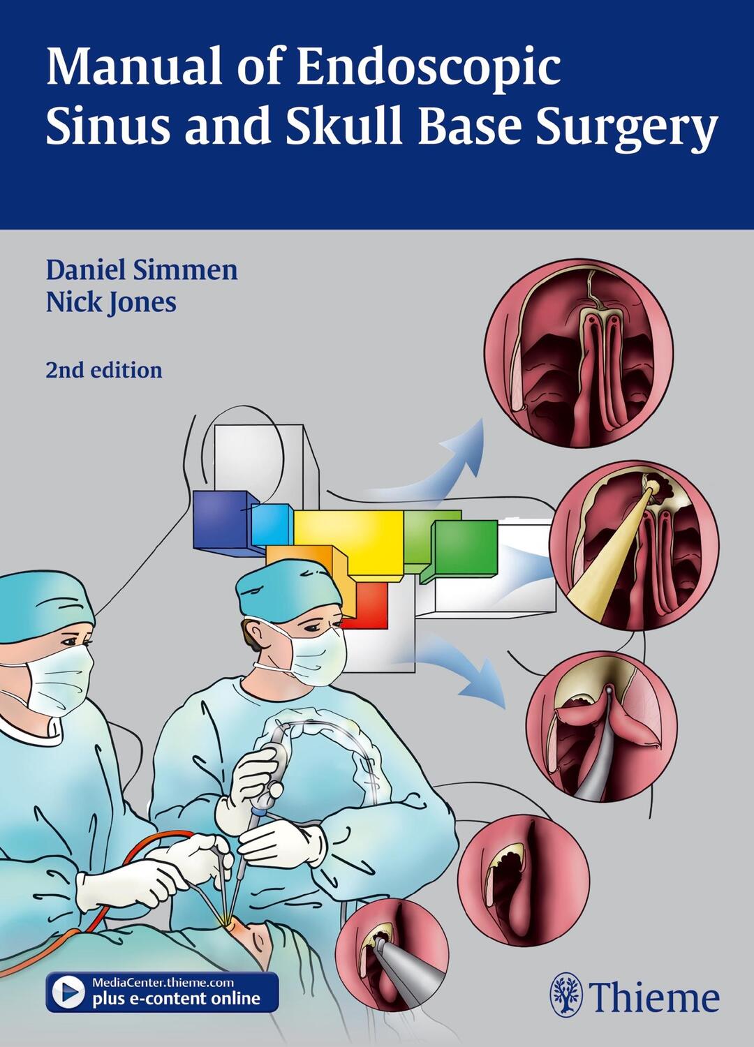 Cover: 9783131309723 | Manual of Endoscopic Sinus and Skull Base Surgery | Simmen (u. a.)