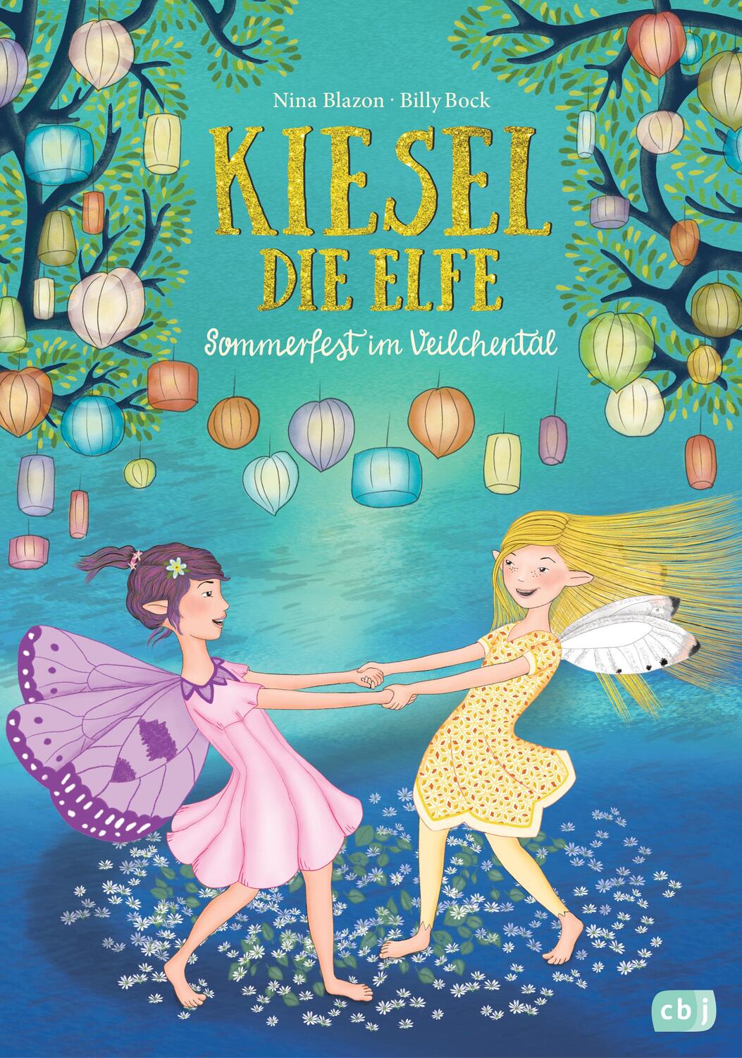 Cover: 9783570176108 | Kiesel, die Elfe - Sommerfest im Veilchental | Mit Glitzer-Cover | cbj
