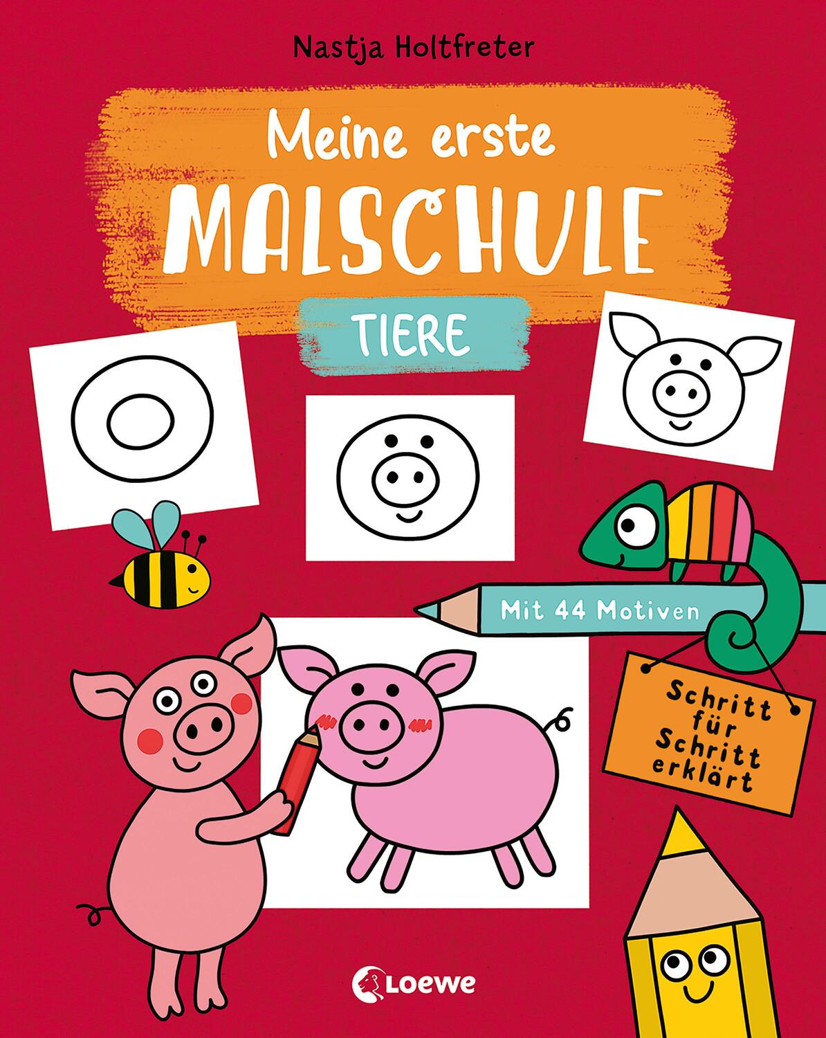Cover: 9783743210325 | Meine erste Malschule - Tiere | Taschenbuch | Meine erste Malschule