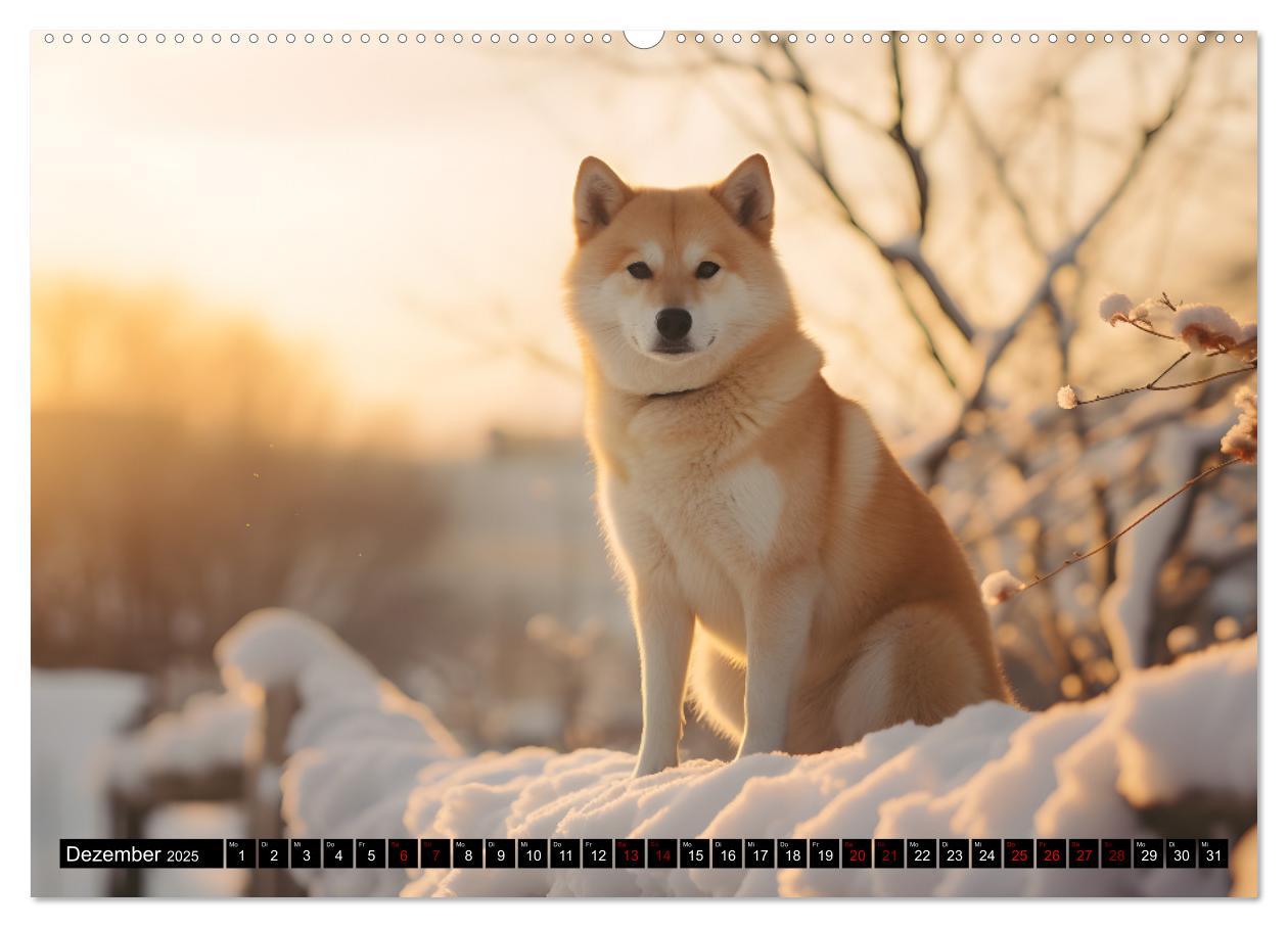 Bild: 9783383858260 | Shiba Inu - Stolz und Anmut (Wandkalender 2025 DIN A2 quer),...