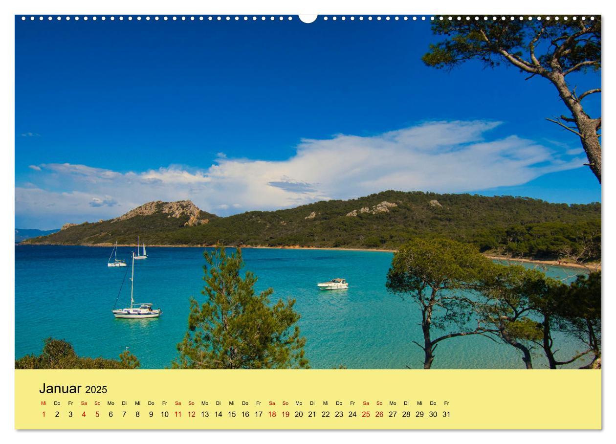 Bild: 9783435017164 | Naturparadiese an der Côte d'Azur (Wandkalender 2025 DIN A2 quer),...