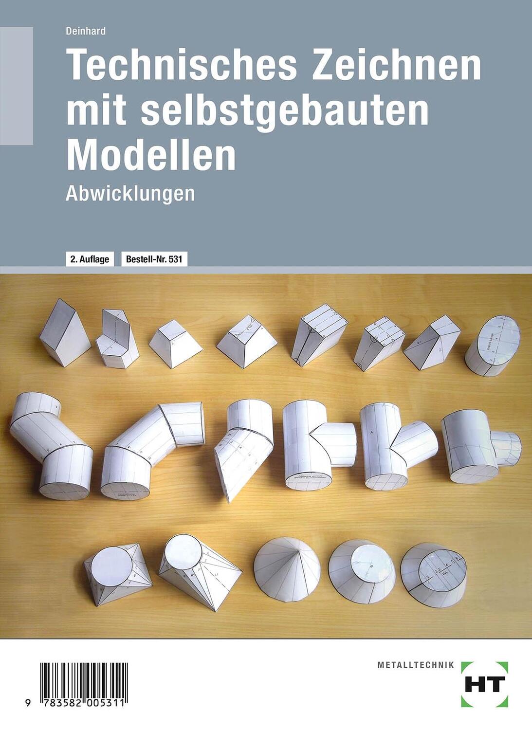 Cover: 9783582005311 | Technisches Zeichnen mit selbstgebauten Modellen | Abwicklungen | Buch