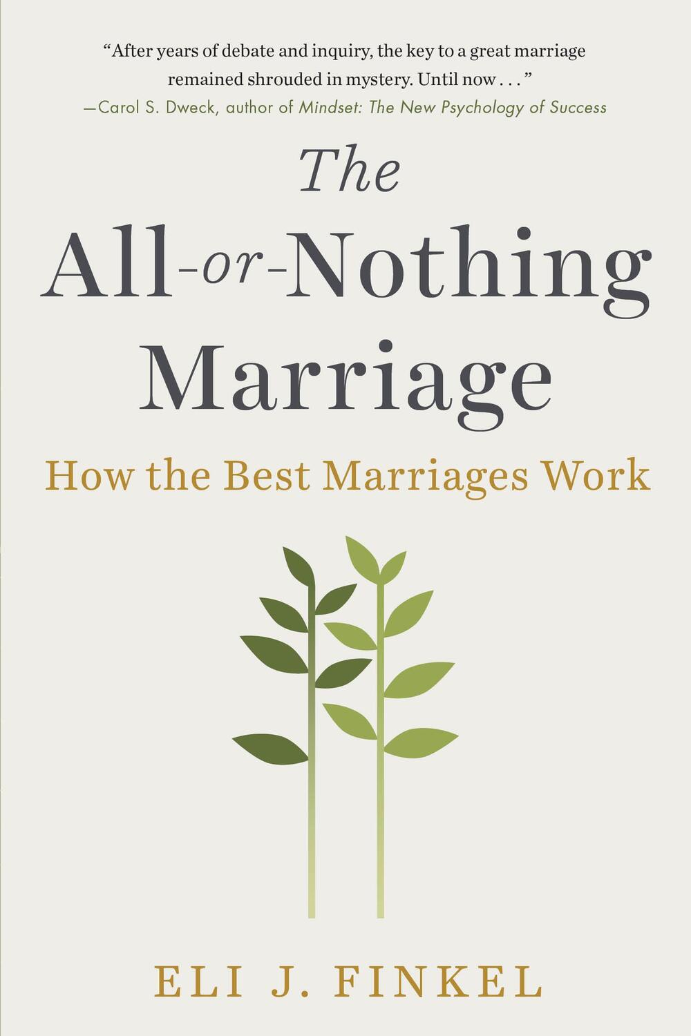 Cover: 9781101984345 | The All-or-nothing Marriage | How the Best Marriages Work | Finkel