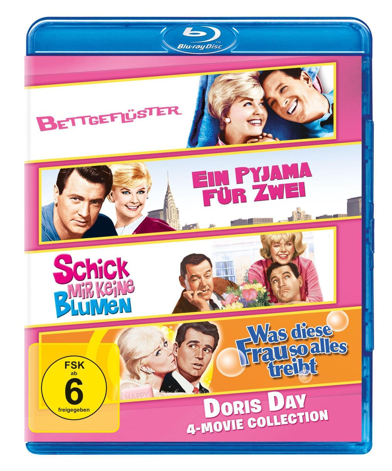 Cover: 5053083230043 | Doris Day Collection | Blu-ray Disc | 4 Blu-ray Discs | Deutsch | 2021