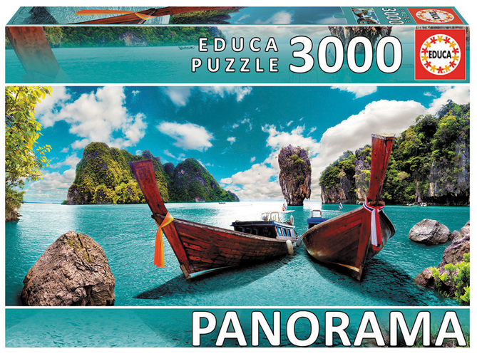 Cover: 8412668185814 | Phuket (Puzzle) | Panorama | Spiel | In Spielebox | 9218581 | Deutsch