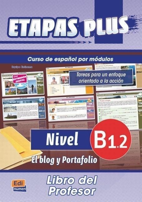 Cover: 9788498482515 | Etapas Plus B1.2 Libro del Profesor. El Blog Y Portafolio | Entinema