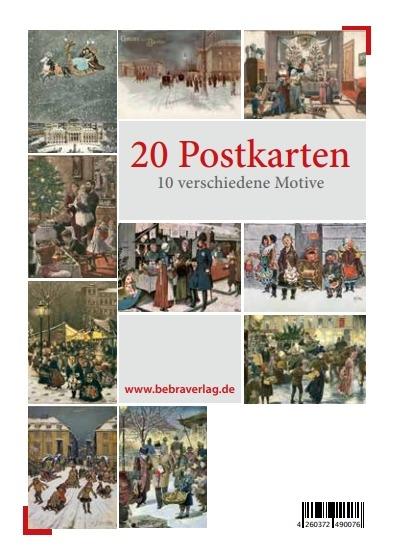 Rückseite: 4260372490076 | Weihnachtsgrüße aus Berlin | 20 Postkarten | BeBra Verlag GmbH | 2023